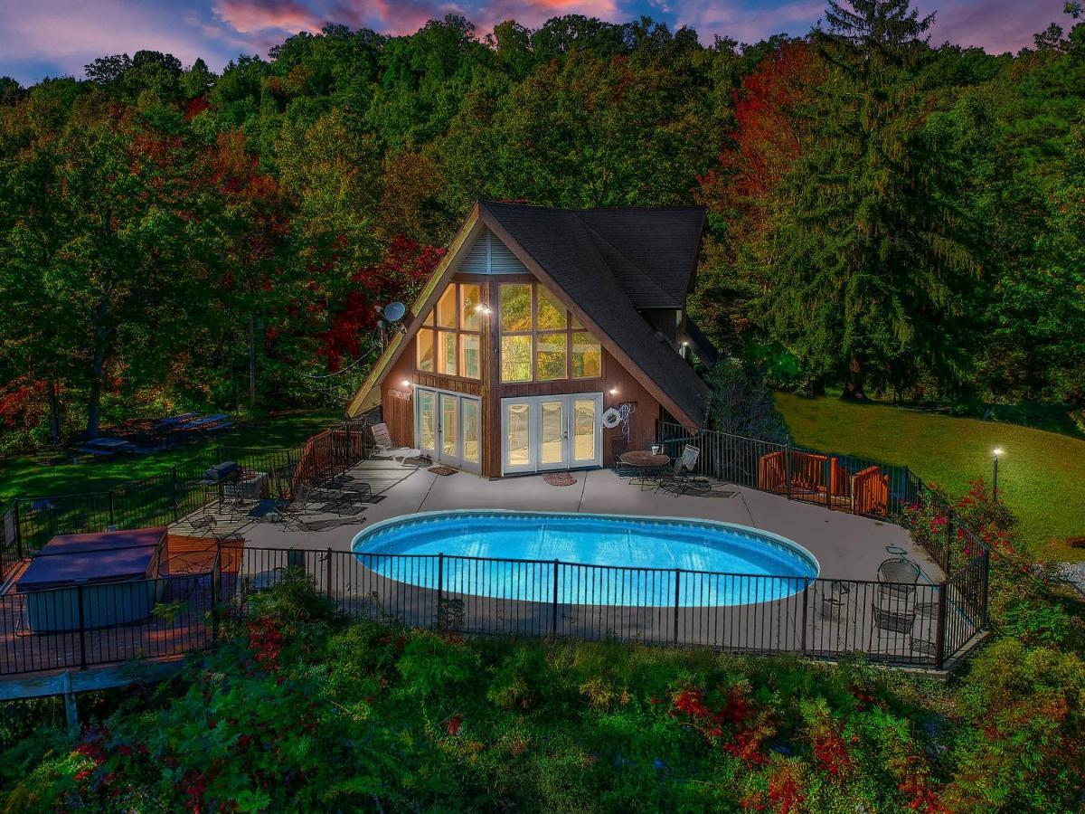Smokystays Private Pool Chalet Гатлінбург Екстер'єр фото